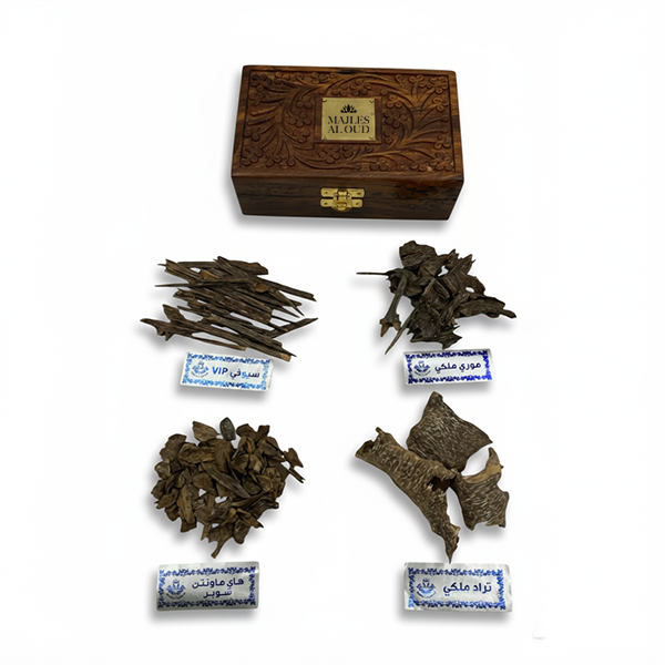 صندوق مجلس العود هندي ذهب